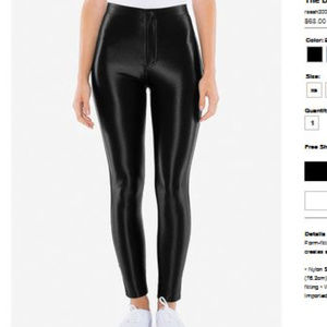 American Apparel Disco Pant